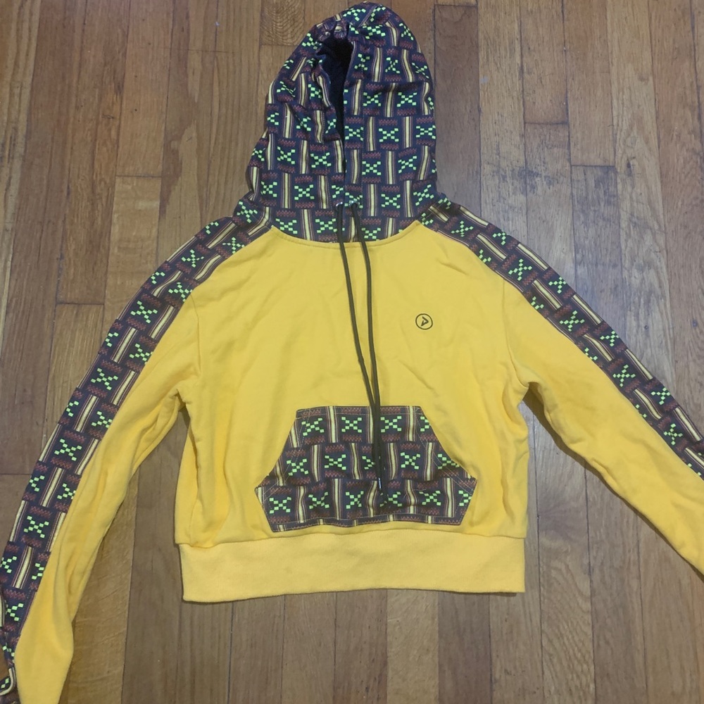 Diyanu African Print Hoodie Size S